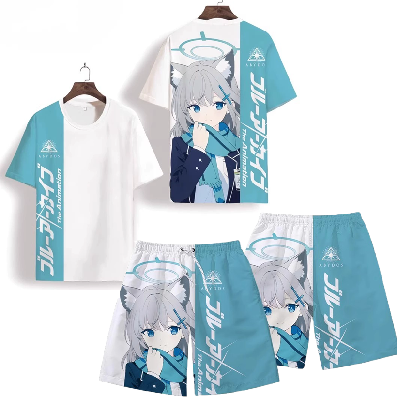 Free Anime Merchandise - Men's Suits Anime Blue Archive Takanashi