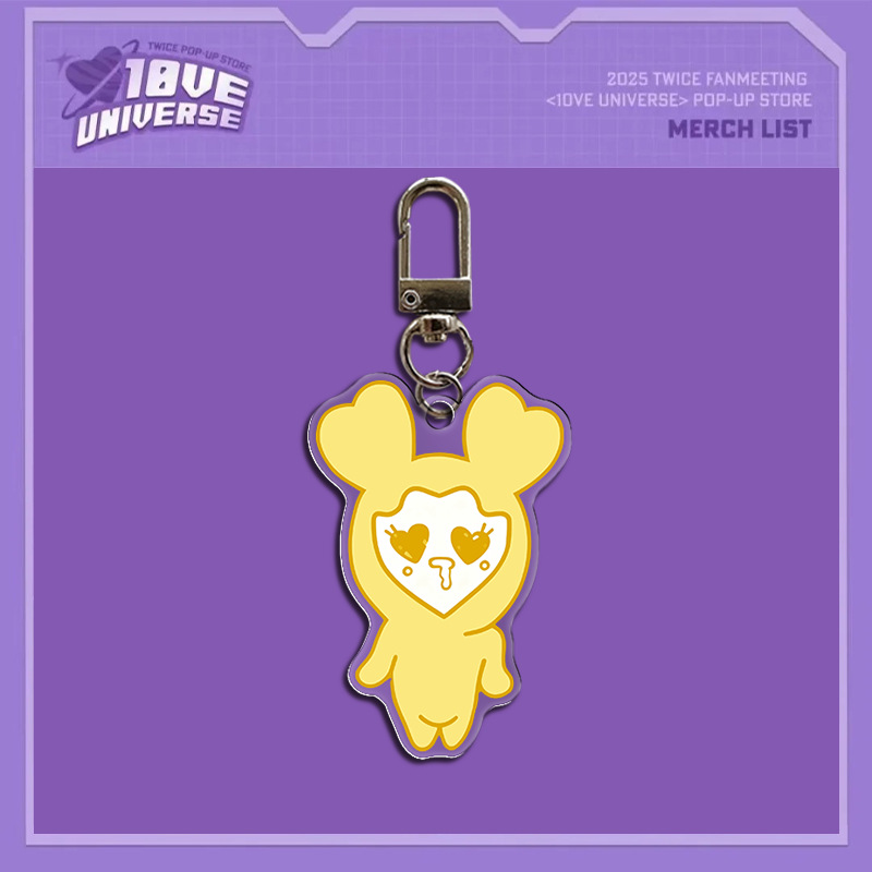 TWICE Cute Cartoon Anime Acryl - Anime Merchandise Keychain บทวิจารณ์และราคา