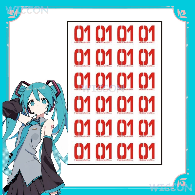 wona/Tattoo Sticker Arm Waterp - Anime Merchandise In Japanese บทวิจารณ์และราคา