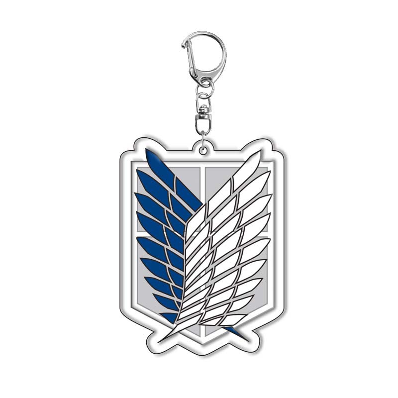 Attack on Titan Keychain Acryl - Anime Merchandise Keychain บทวิจารณ์และราคา