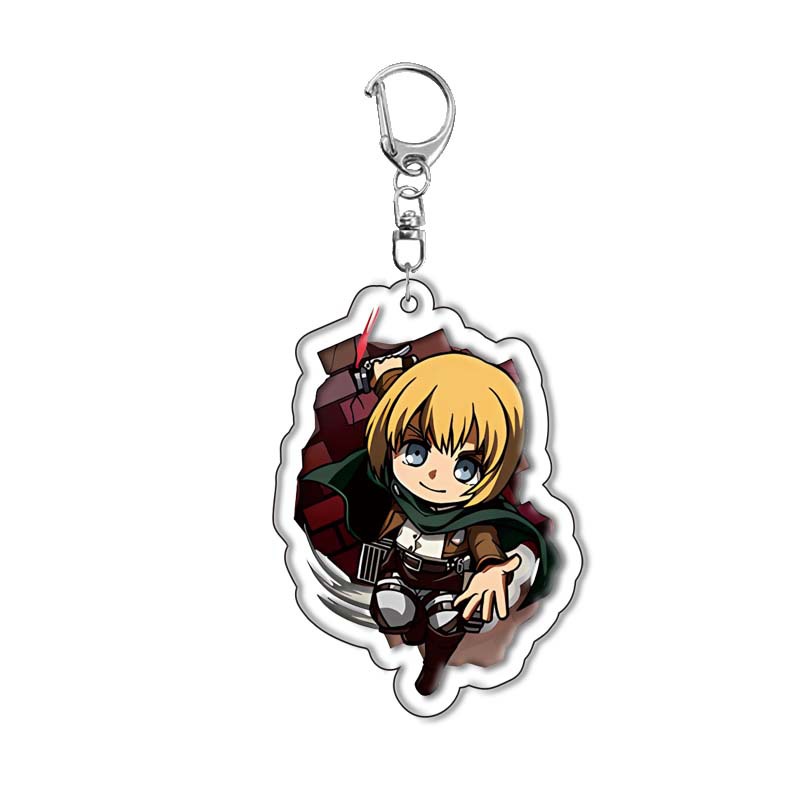 Attack on Titan Keychain Acryl - Anime Merchandise Keychain บทวิจารณ์และราคา