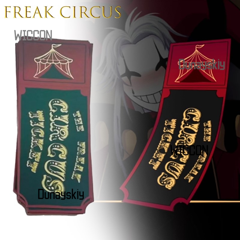 Freak Circus Ticket Card Red G - Anime Merchandise In Japanese บทวิจารณ์และราคา