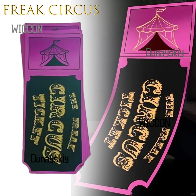 Freak Circus Ticket Card Red G - Anime Merchandise In Japanese บทวิจารณ์และราคา