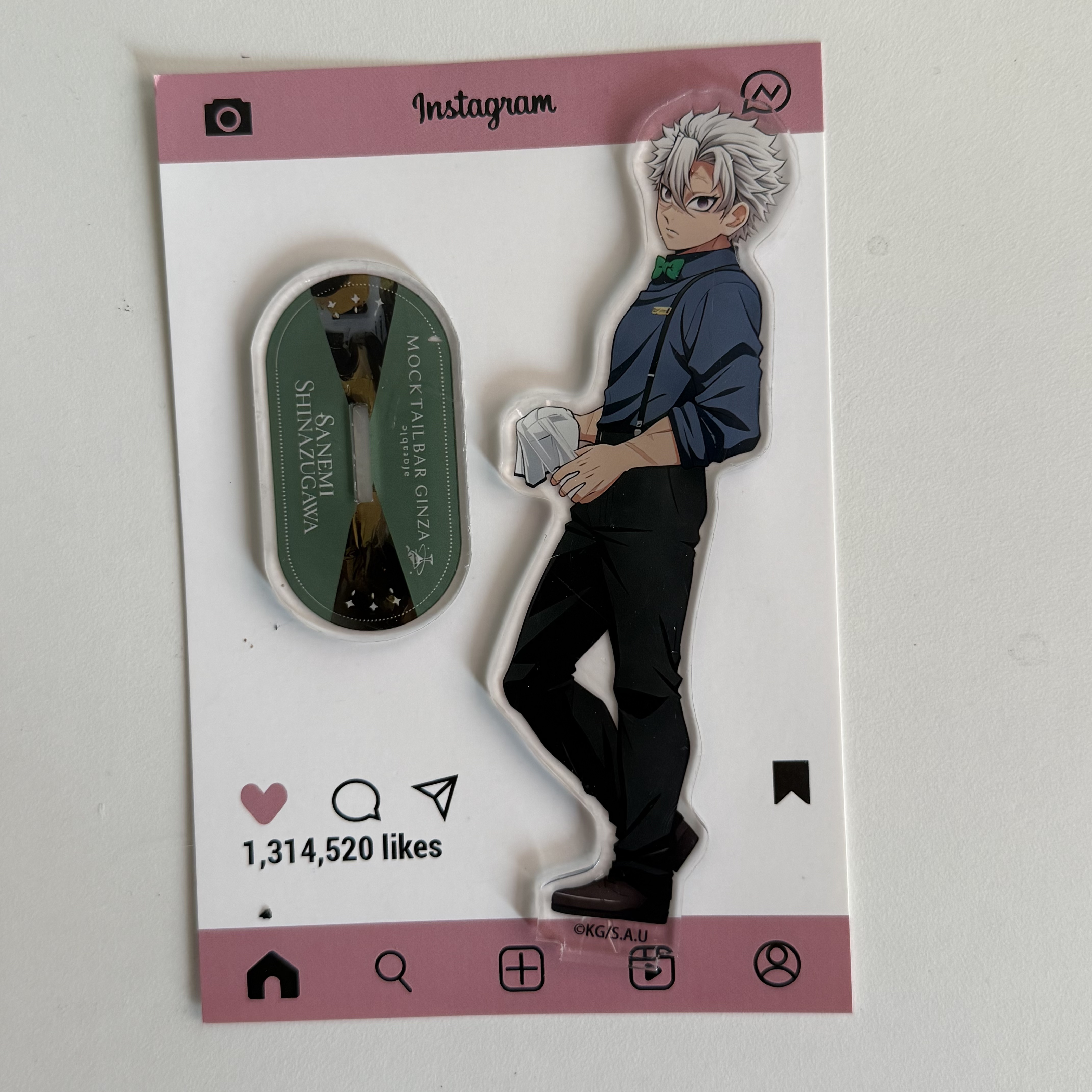 Anime Peripherals Bartender Gi - Anime Merchandise Figure บทวิจารณ์และราคา