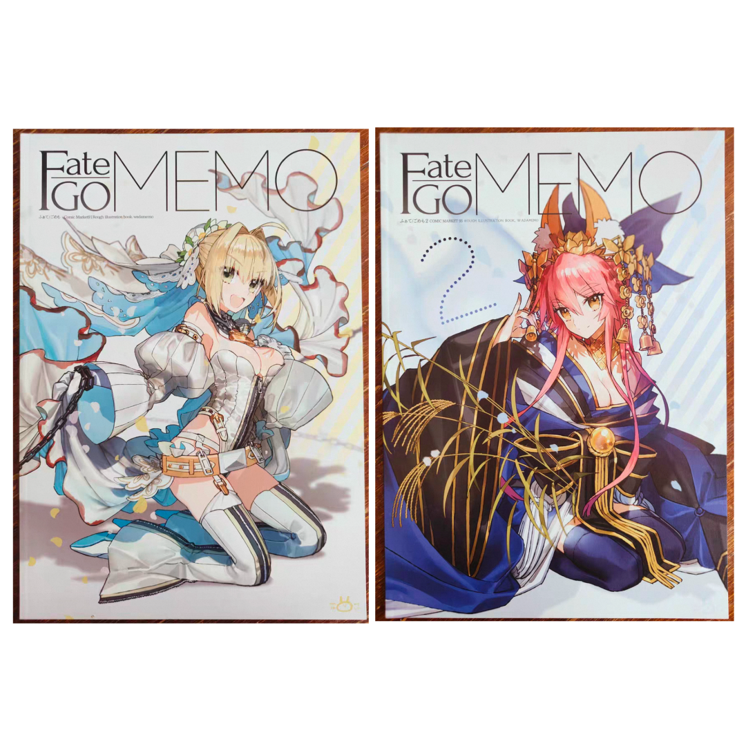 1 book Fate/GOMEMO 1 & 2 Art B - Anime Merchandise In Japanese บทวิจารณ์และราคา
