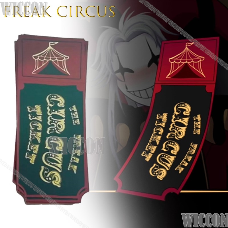 Freak Circus Ticket Card Red G - Anime Merchandise In Japanese บทวิจารณ์และราคา