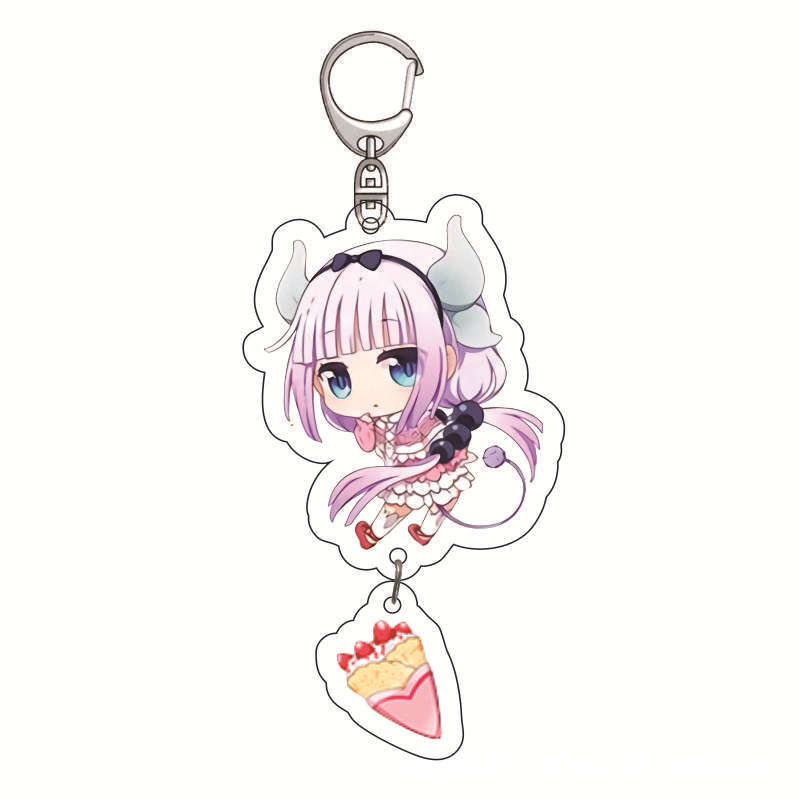 Anime Acrylic Keychain Miss Ko - Anime Merchandise Keychain บทวิจารณ์และราคา