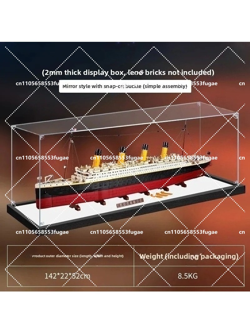 Suitable for 10294 Titanic mod - Figure Display Box บทวิจารณ์และราคา