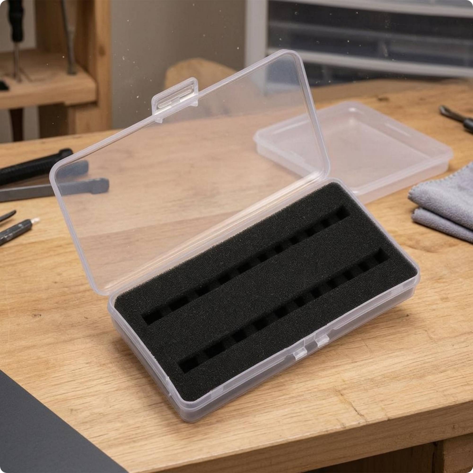 Figure Storage Box Hinged Lid  - Figure Display Box บทวิจารณ์และราคา