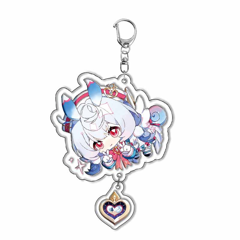 Genshin Impact Traveler Wander - Anime Merchandise Keychain บทวิจารณ์และราคา