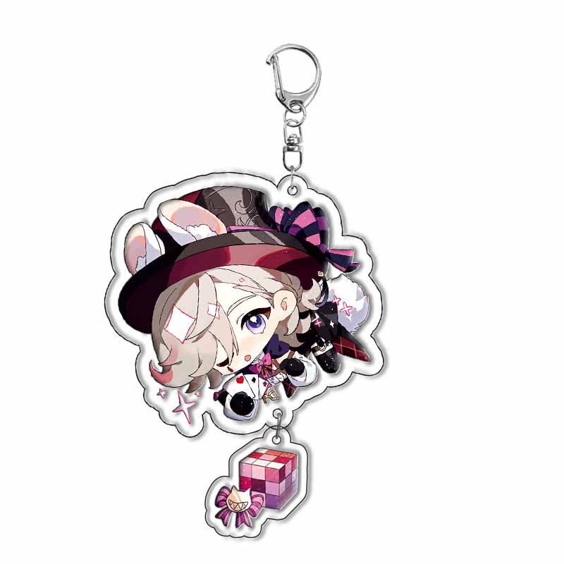 Genshin Impact Traveler Wander - Anime Merchandise Keychain บทวิจารณ์และราคา