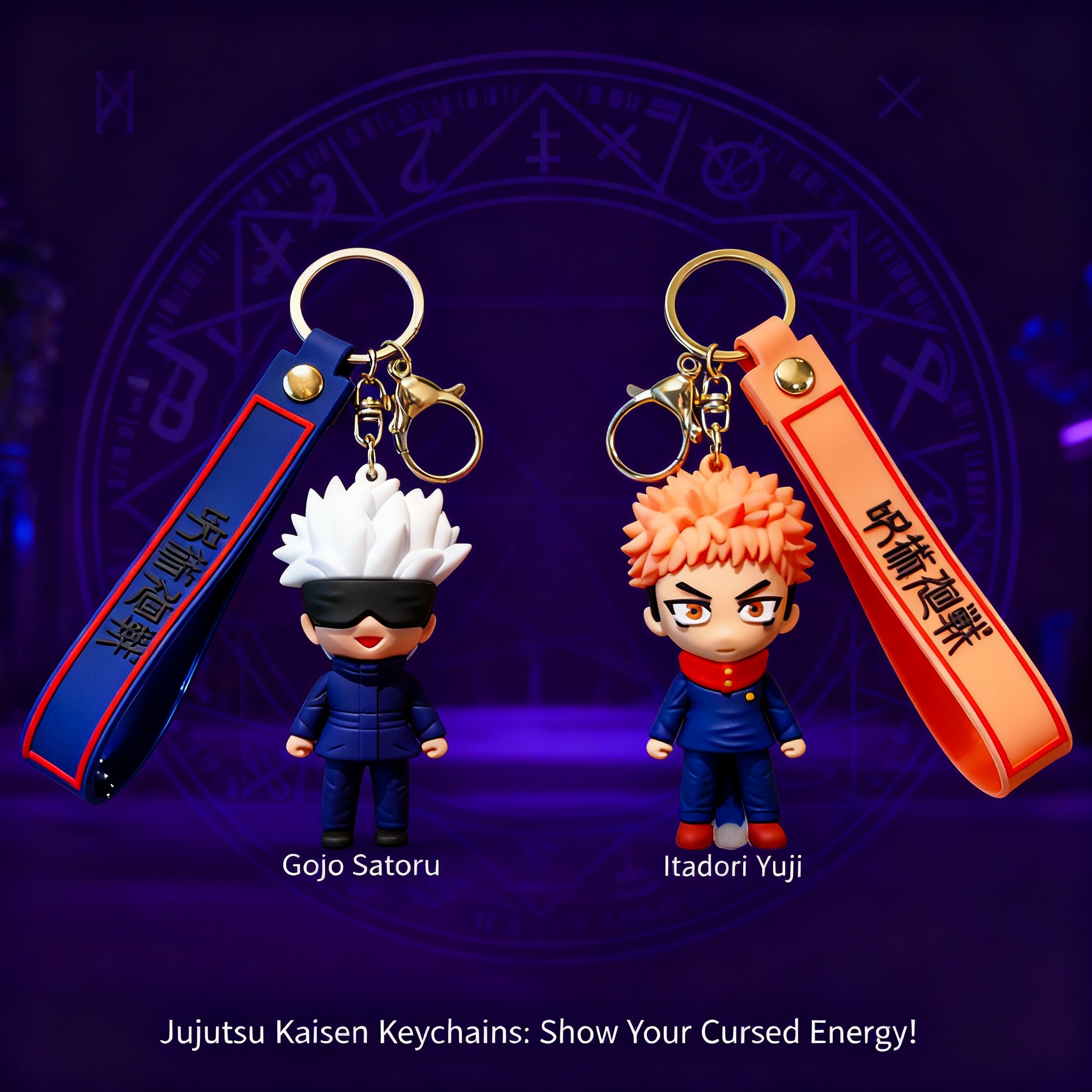 Jujutsu Kaisen Anime Keychain  - Anime Merchandise Keychain บทวิจารณ์และราคา