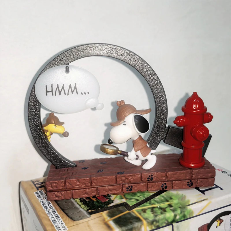 Rement Peanuts Snoopy Frame Ar - Figure Display Box บทวิจารณ์และราคา