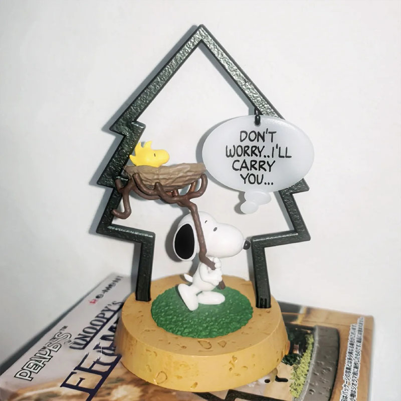 Rement Peanuts Snoopy Frame Ar - Figure Display Box บทวิจารณ์และราคา