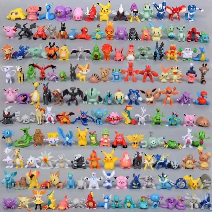 24-144pcs Pokemon Figure Model - Anime Merchandise Figure บทวิจารณ์และราคา