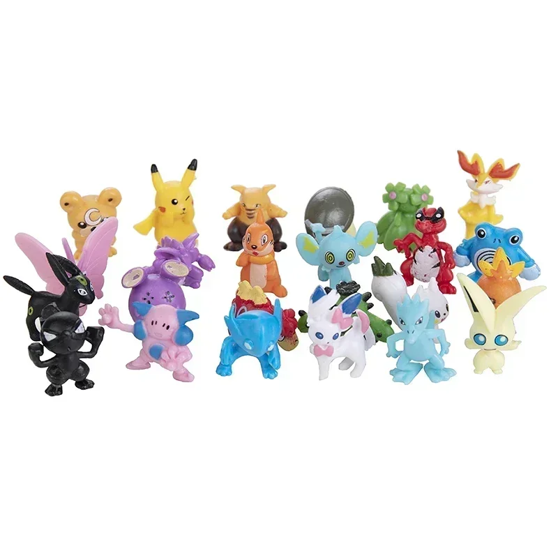 24-144pcs Pokemon Figure Model - Anime Merchandise Figure บทวิจารณ์และราคา